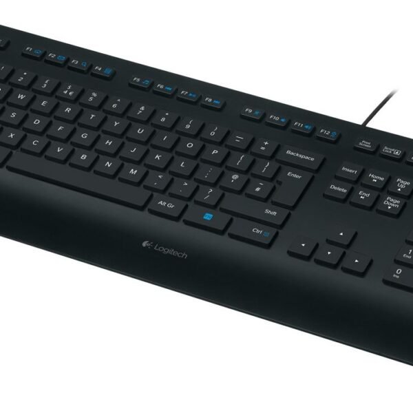 K280e USB QWERTZ German Black K280e, Full-size (100%),  Wired, USB, Membrane, QWERTZ, Black