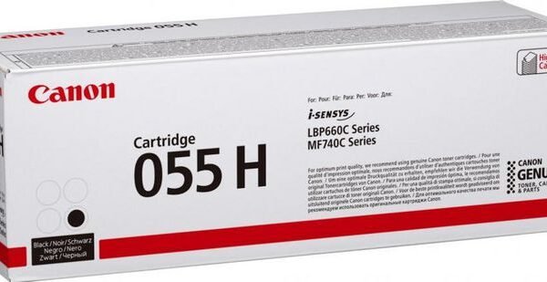 Canon 055H toner cartridge 1 pc(s) Original Black
