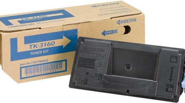 Toner Black TK-3160 Pages 12.500