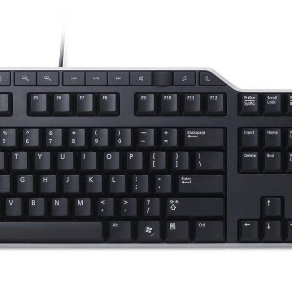 Multimedia Keyboard (GERMAN) KB522, Standard, Wired, USB,  QWERTZ, Black