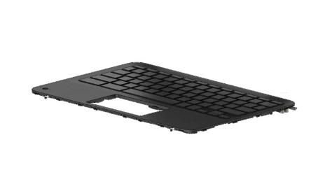 Img_25374925.jpg SPS-TOPCVR BLUE W/KB L92216-DH1, Housing base + keyboard, Nordic, HP, Chromebook x360 11 G3 - Image 1