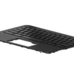 SPS-TOP CVR GREY W/KB L92215-DH1, Housing base +  keyboard, Nordic, HP, Chromebook x360 11 G3