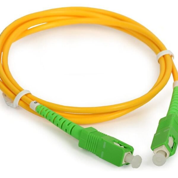 SC/APC-SC/APC 1m OS2 Simplex  Fibre Patch Cable 1 meter