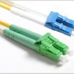 LC/UPC-LC/APC 2m OS2 Fibre  Patch Cable SINGELMODE DUPLEX  OS2 LSZH Yellow