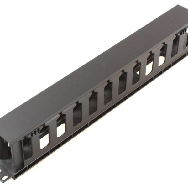 Cable Management 19" 1U Full Plastic
