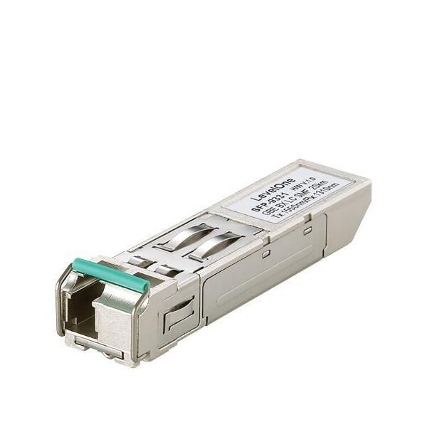 1.25G SMF BIDI SFP TRANSCEIVER 1.25Gbps Single-mode BIDI SFP  Transceiver, 20km, TX 1550nm / RX 1310nm, Fiber optic, 1250 Mbit/s, SFP, LC,