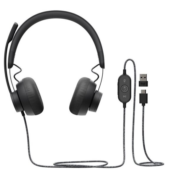 Zone Wired Teams Headset  Head-band Black Zone Wired  Teams, Headset, Head-band, Office/Call center, Black, Binaural, Button