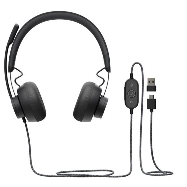Zone Wired UC Headset  Head-band Black Zone Wired  UC, Headset, Head-band, Office/Call center, Black, Binaural, Button