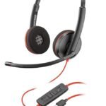 re C3220 Headset Head-band  Black re C3220, Headset,  Head-band, Office/Call center, Black, Binaural, Volume +,Volume -