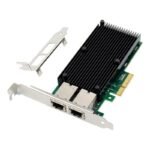 PCIe x4 Dual RJ45 10 GbE X550 Network Adapter Chipset:  Intel X550
