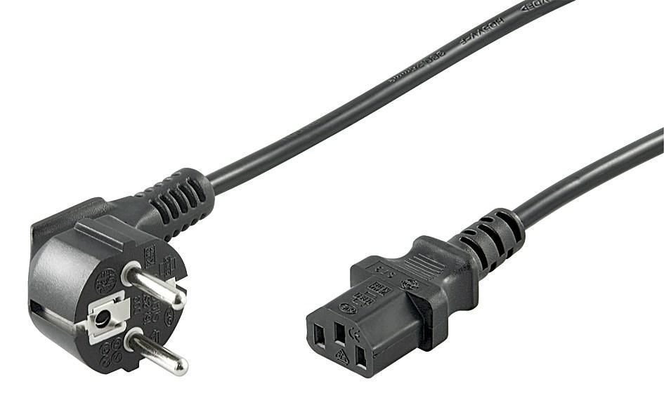 Img_25895447.jpg Power Cord CEE 7/7 - C13 10m Angled Schuko, Black, 10A H05VV-F3x1mm2 CU, Male-Female - Image 1