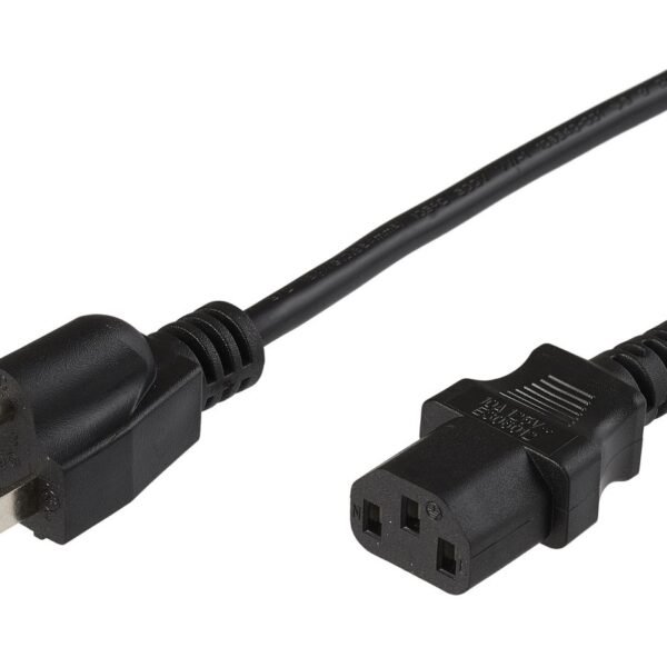 Power Cord US - C13 3m USA Type B to C13 Approval: UL, CSA, RoHS