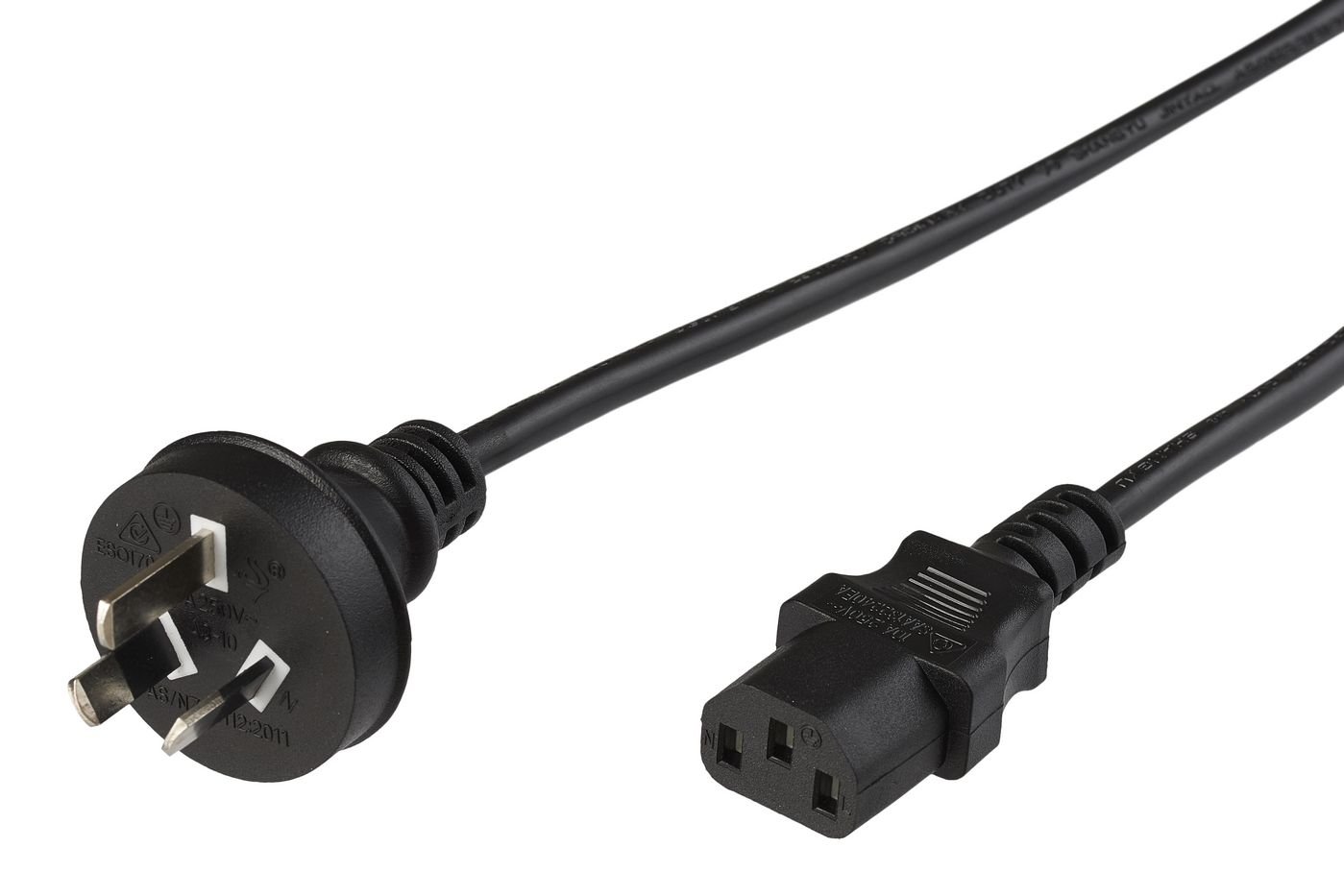 Img_25920734.jpg Power Cord AUS to C13 1.8m Australia Type I to C13 IEC320 H05VV-F 3 x 0.75mm? - Image 1