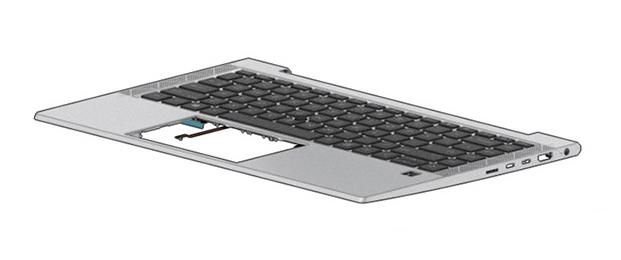 Img_25947149.jpg SPS-TOPCVR W/KB CP+PS BL PVCY INTL M07091-B31, Keyboard, HP, EliteBook 840 G7 - Image 1