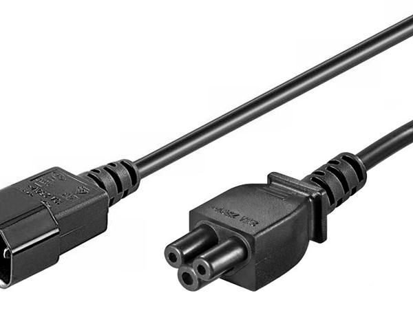 Power Cord C5 - C14 1.8m H05VV-F3x0.75mm2 CU,  Female-Male