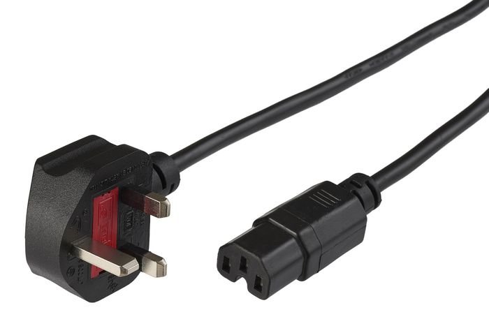 Img_25952490-1 Microconnect PE090420C15 power cable Black 2 m Power plug type G C15 coupler - Image 1