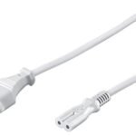 Power Cord Notebook 10m White PE0307100W, 10 m, White