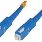 SC/PC-SC/PC 5m OS2 Fibre  Patch Cable Singlemode  Simplex LSZH Yellow