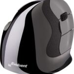 Vertical Mouse D Right hand,  small VMDMW, Right-hand,  Vertical design, Laser, RF Wireless, Grey