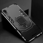 Case for iPhone XR With Ring Holder(Work with  Magnetic Car Mount) Anti-Scratch Shock-Absorption Case Full Body Protective