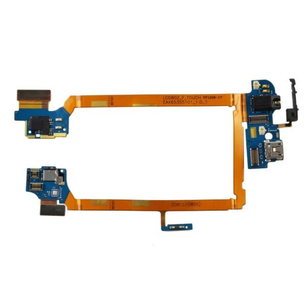 Dock Charging with Headphone  Jack Flex for LG G2 D802  Headphone Jack Flex