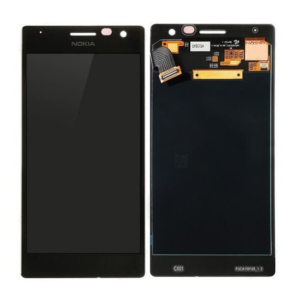 Dual SIM LCD Screen and  Digitizer Assembly Black for  Nokia Lumia LCD Screen and Digitizer Assembly Black