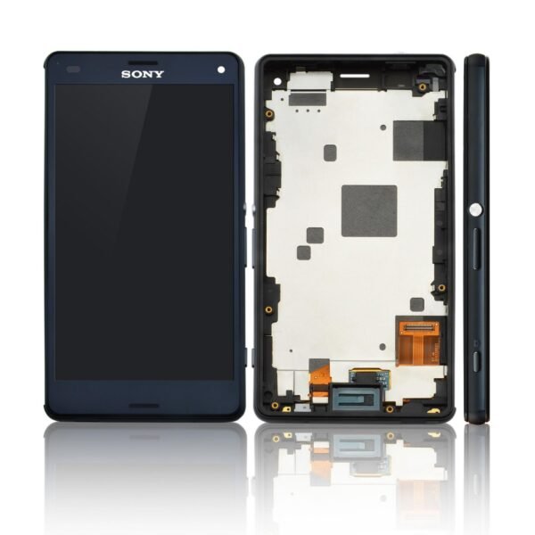 LCD Screen and Digitizer with  Front Frame Assembly Black  Screen and Digitizer with Front Frame Assembly Black