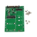 NGFF M.2 B-Key / mSATA to SATA Adapter M.2 up to 80mm