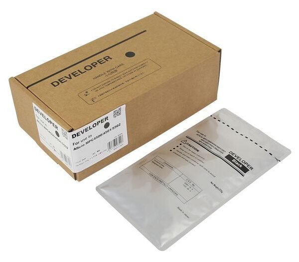 Cyan Developer chemical Ricoh Aficio  MPC3500, 4500, 3001, 3501, 4501, 5501, 3002, 3502, 4502, 5502