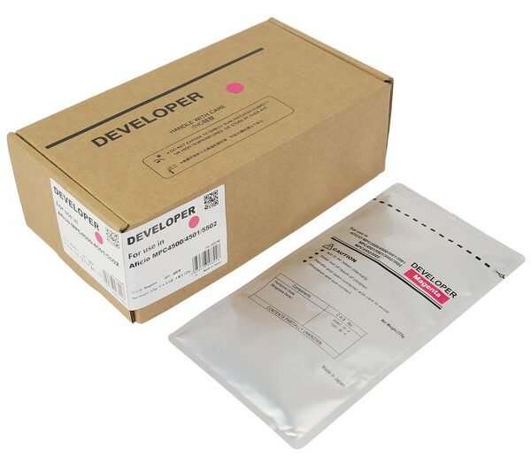 Magenta Developer chemical Ricoh Aficio  MPC3500, 4500, 3001, 3501, 4501, 5501, 3002, 3502, 4502, 5502