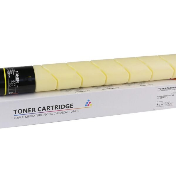 Toner Cartridge Yellow TN-216Y/319Y KONICA MINOLTA Bizhub C220, C280, C360
