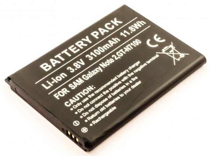 Img_26295567.jpg Battery 8.14Wh Li-ion 3.7V 2200mAh for Samsung Mobile 8.14Wh Li-ion 3.8V 2200mAh Samsung Galaxy Note 2 N7100 - Image 1