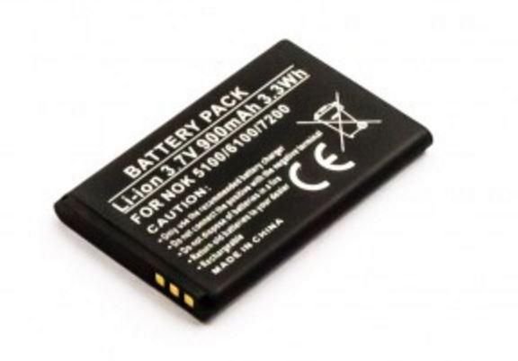 Img_26297746-1 Battery for Mobile 3.3Wh Li-ion 3.7V 900mAh Nokia 3.3Wh Li-ion 3.7V 900mAh Nokia - Image 1