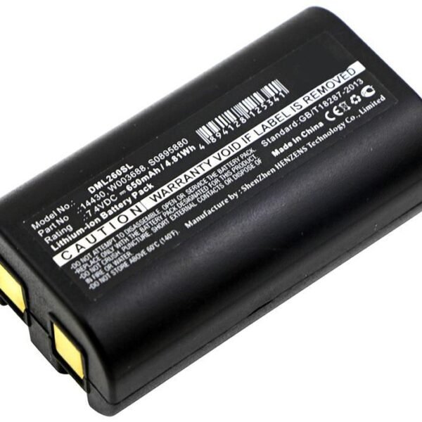 Battery for M&DYMO Printer 4.8Wh Li-ion 7.4V 650mAh Black, 14430, 1758458 S0895880