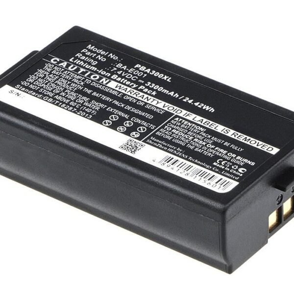 Battery for Brother Printer 24.4Wh Li-ion 7.4V 3300mAh Black, BA-E001, PJ7