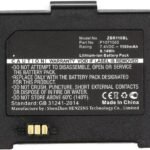 Battery for Zebra Printer 8.14Wh Li-ion 7.4V 1100mAh Black, P1070125-008, P1071565