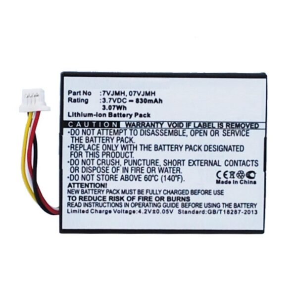 Battery 3.07Wh Li-ion 3.7V  830mAh Black for RAID  Controller 3.1Wh Li-ion 3.7V 830mAh Black, for Dell PERC H710, PE