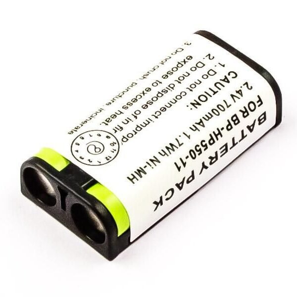 Battery for Sony Headphone  1.68Wh 2Cell Ni-Mh 2.4V  700mAh 1.7Wh 2Cell Ni-Mh 2.4V 700mAh 988521612