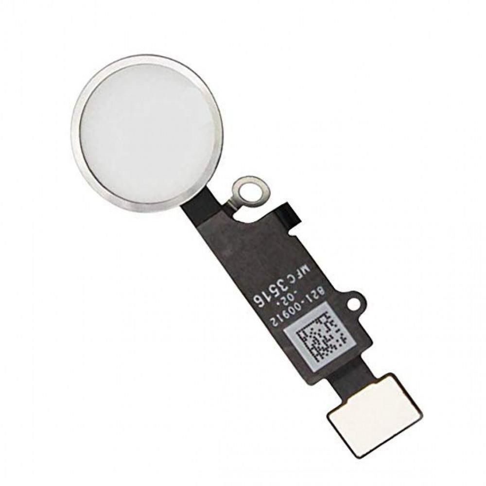 Img_26302057.jpg home button assembly White for iPhone 7G 4.7" / 7+ 5.5" / 8 / 8 Plus with silver ring iPhone 7G 4.7" / iPhone 7+ 5.5" / Iphone 8 / 8 - Image 1