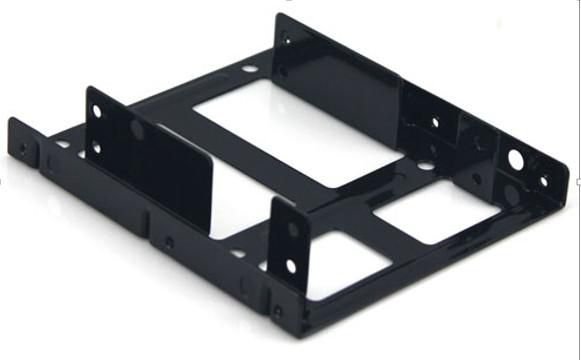 Img_26302811.jpg Dual 2.5" to 3.5" Bracket, 12 screws included Twelve (12) screws included Support two 2.5" HDD or SSD into 3.5" bay - Image 1