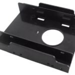 Dual 2.5" HDD/SSD bracket  2.5" to 3.5" HDD/SSD Bracket  Plastic Material, Size: 122 100 25mm