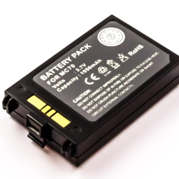 Battery for Barcode Scanner 7Wh Li-ion 3.7V 1950mAh Symbol MC70