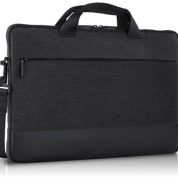 Notebook case 38.1 cm (15")  Sleeve case Black, Grey  460-BCFJ, Sleeve case, 38.1 cm (15"), Shoulder strap, 658 g
