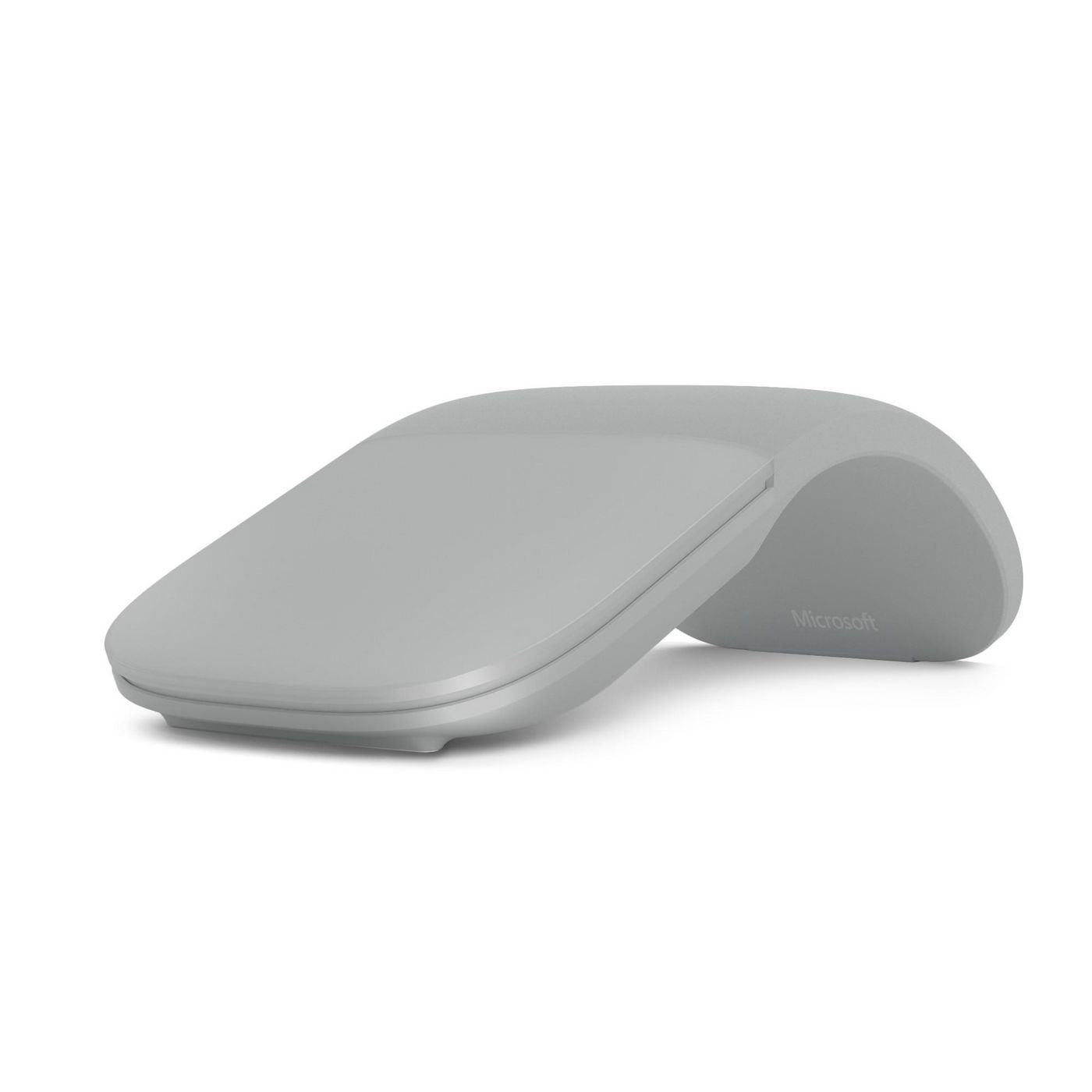 Img_26419111.jpg Arc Mouse Bluetooth Light Grey Surface Arc Mouse, Ambidextrous, BlueTrack, Bluetooth, 1000 DPI, Grey - Image 1