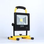 20W Rechargeable LED  Floodlight EU plug Include  Car Charger, AC Charger, USB Cable, and Instruction manual. Packed in retail