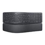 Ergo K860 keyboard RF  Wireless + Bluetooth QWERTY  Nordic Black Ergo K860, Standard, RF Wireless + Bluetooth, Semi-mechanical key