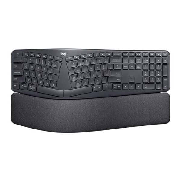Ergo K860 keyboard RF  Wireless + Bluetooth QWERTY  Nordic Black Ergo K860, Standard, RF Wireless + Bluetooth, Semi-mechanical key