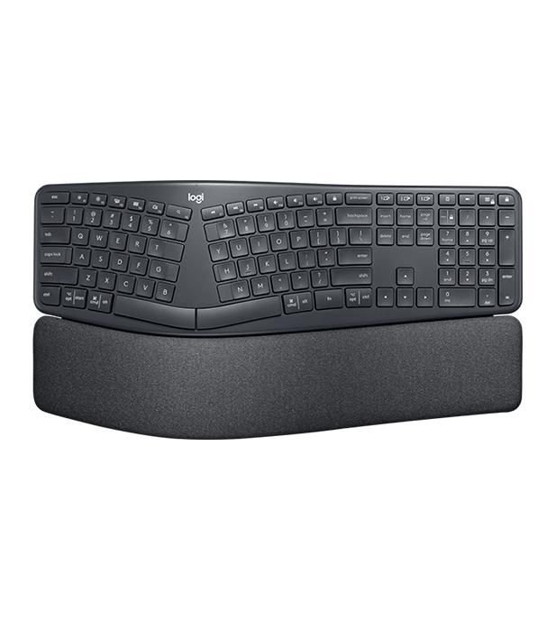 Img_26565550.jpg Ergo K860 keyboard RF Wireless + Bluetooth QWERTY Nordic Black Ergo K860, Standard, RF Wireless + Bluetooth, Semi-mechanical key - Image 1