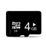 4GB MicroSD Card Class 10 Read/Write speed of 40/10