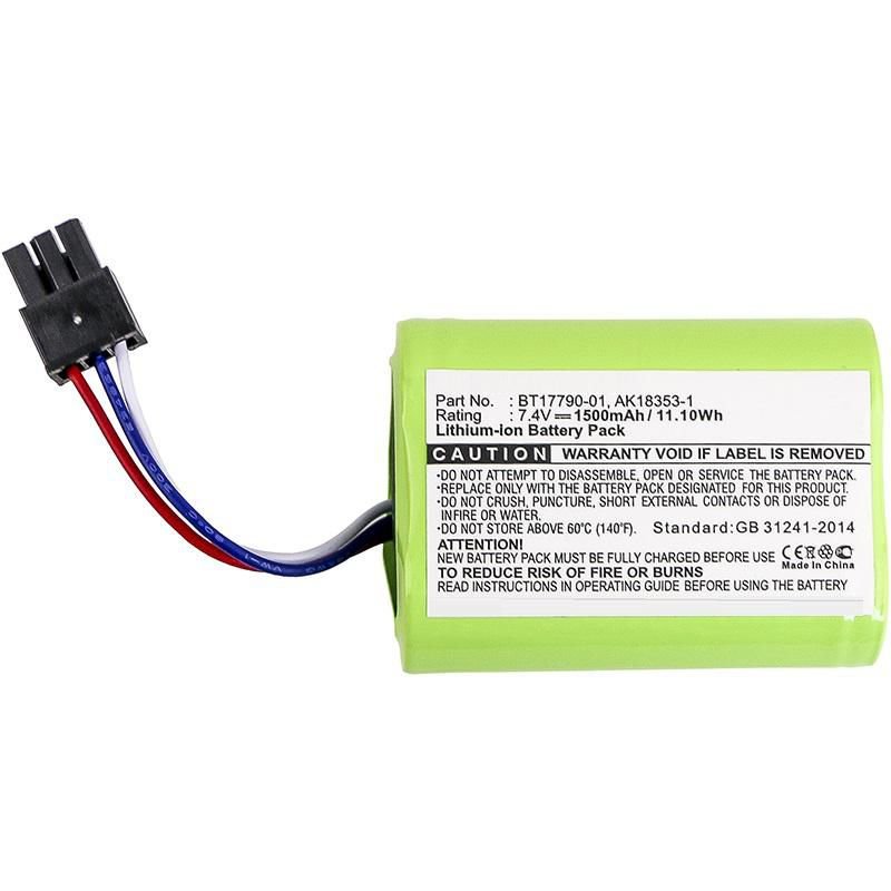 Img_26569825.jpg Battery for Comtec Scanner 11.1Wh Li-ion 7.4V 1500mAh Black, MX420L - Image 1